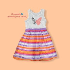 Girl's Flip Sequin Dress
